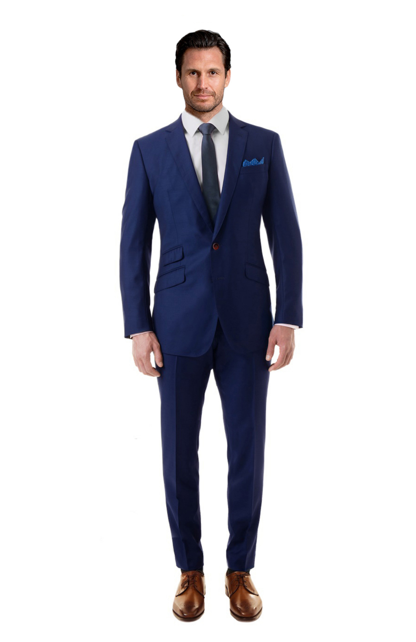 Royal Blue Suit - Tailored Suit Paris